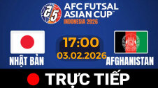 TRỰC TIẾP - FUTSAL Châu Á 2026 |Nhật Bản Vs Afghanistan