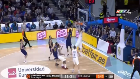 Xem Video Clip Điểm Tin Thể Thao Giải Vô Địch Bóng Rổ Châu Âu Euroleague: Real Madrid - FCB Lassa HD Online.