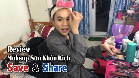 Xem Show TRUYỀN HÌNH THỰC TẾ Chương Trình WANBO SAVE & SHARE Tập 86: Makeup Sân Khấu Kịch (27/10)  HD Online.