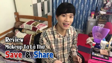 Xem Show TRUYỀN HÌNH THỰC TẾ Chương Trình WANBO SAVE & SHARE Tập 85: Review Bàn Makeup Tá Lả Thứ (26/10) HD Online.