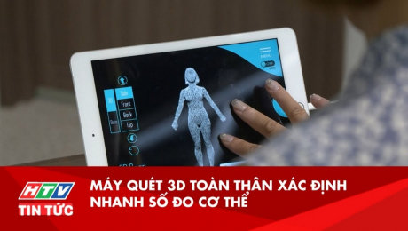 Xem Clip Máy Quét 3D Toàn Thân Xác Định Nhanh Số Đo Cơ Thể HD Online.