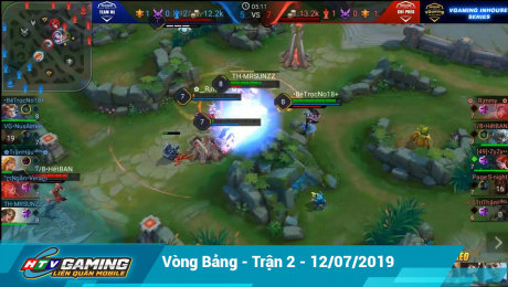 Xem Show HTVC GAMING Vgaming - Liên Quân Mobile Vòng bảng -  Trận 2 - 12/07/2019 HD Online.
