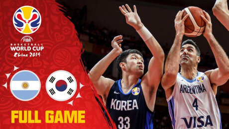 Argentina stun Korea to start the FIBAWC - Full Game