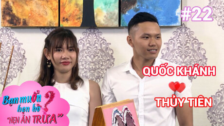 Xem Show TV SHOW Hẹn Ăn Trưa Tập 22 : Quốc Khánh - Thủy Tiên HD Online.