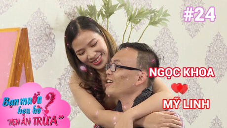 Xem Show TV SHOW Hẹn Ăn Trưa Tập 24 : Ngọc Khoa - Mỹ Linh HD Online.