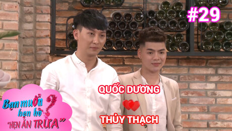 Xem Show TV SHOW Hẹn Ăn Trưa Tập 29 : Quốc Dương - Thủy Thạch HD Online.