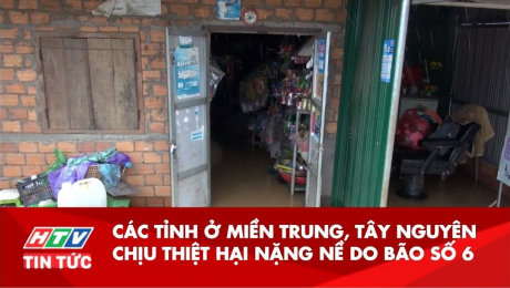 Xem Clip Các Tỉnh Ở Miền Trung, Tây Nguyên Chịu Thiệt Hại Nặng Nề Do Bão Số 6 HD Online.