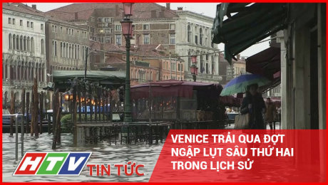 Xem Clip Venice Trải Qua Đợt Ngập Lụt Sâu Thứ Hai Trong Lịch Sử HD Online.