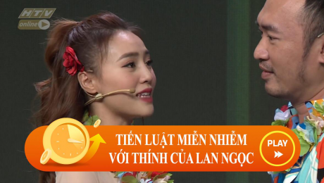 Xem Show CLIP HÀI Tiến Luật hoàn toàn miễn nhiễm với thính của Lan Ngọc HD Online.