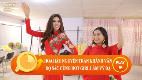 Xem Show CLIP HÀI Hoa hậu Nguyễn Trần Khánh Vân đọ sắc cùng "hotgirl cầu Bình Lợi" Lâm Vỹ Dạ HD Online.