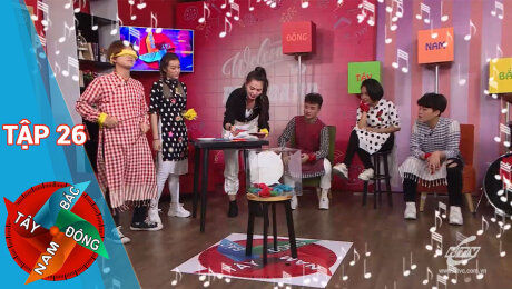 Xem Show TV SHOW Đông Tây Nam Bắc Tập 26 : Linh Katy hoàn thành phần thi rất nhanh HD Online.