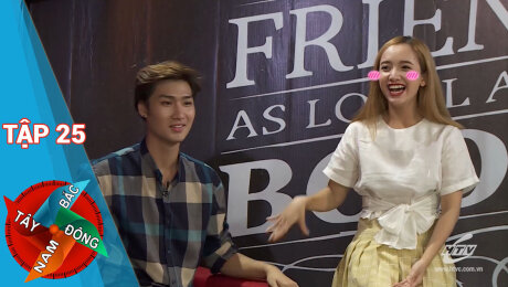 Xem Show TV SHOW Đông Tây Nam Bắc Tập 25 : Bấm chuông nhưng Gia Linh không thể nhớ được tên bài hát HD Online.