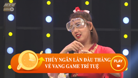 Xem Show CLIP HÀI Thúy Ngân lần đầu chiến thắng vẻ vang game trí tuệ HD Online.