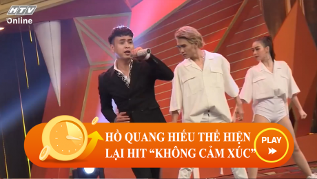 Xem Show CLIP HÀI  Hồ Quang Hiếu thể hiện lại hit "Không cảm xúc" HD Online.