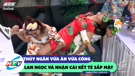 Xem Show CLIP HÀI Thúy Ngân vừa ăn vừa cõng Lan Ngọc và Nhận cái kết té sấp mặt  HD Online.