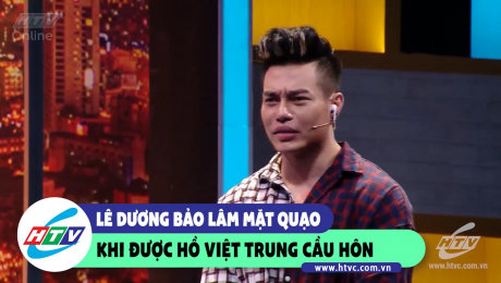 Xem Show CLIP HÀI Lê Dương Bảo Lâm mặt quạo khi được Hồ Việt Trung cầu hôn HD Online.