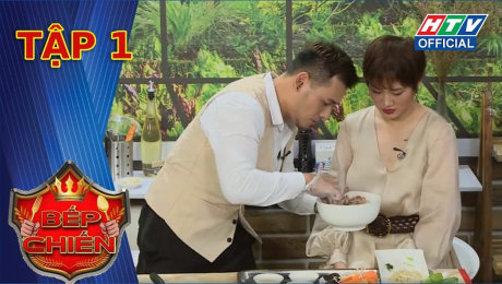 Xem Show TV SHOW Bếp Chiến Tập 01 : Cặp đôi SIÊU LẦY Pông Chuẩn - Tùng Min bóc phốt nhau lầy lội HD Online.