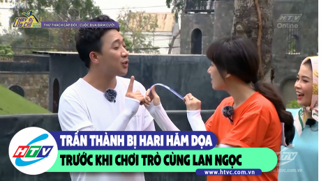 Xem Show CLIP HÀI Trấn Thành bị Hari hăm dọa trước khi chơi trò cùng Lan Ngọc HD Online.