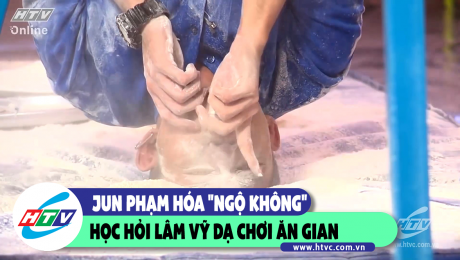 Xem Show CLIP HÀI Jun Phạm hóa "Ngộ không" học hỏi Lâm Vỹ Dạ chơi ăn gian HD Online.