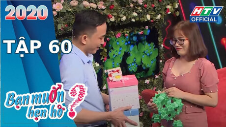 Xem Show TV SHOW Bạn Muốn Hẹn Hò 2020 Tập 60 : Chàng trai hào phóng tặng bạn gái 3 món quà HD Online.