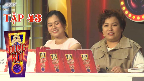 Xem Show TV SHOW A Đúng Rồi Tập 43 : Dương Lâm, Hạo Đông mệt mỏi vì đẹp trai và giỏi HD Online.