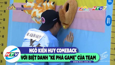 Xem Show CLIP HÀI Ngô Kiến Huy comeback với biệt danh "kẻ phá game" của team HD Online.