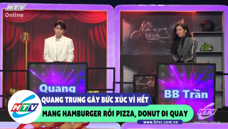 Xem Show CLIP HÀI Quang Trung gây bức xúc vì mang pizza, donut đi quay HD Online.