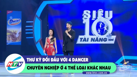 Xem Show CLIP HÀI Thư Kỳ 1 mình đối đầu 4 dancer chuyên nghiệp ở 4 thể loại khác nhau HD Online.