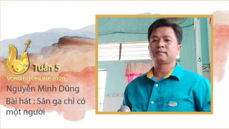 Xem Show TV SHOW Vọng Cổ Online 2020 Tuần 5 : Nguyễn Minh Dũng - Sân ga chỉ có một người HD Online.