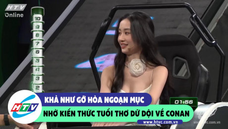 Xem Show CLIP HÀI Khả Như gỡ hoà ngoạn mục nhờ kiến thức tuổi thơ dữ dội về Conan HD Online.