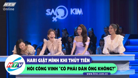 Xem Show CLIP HÀI Hari giật mình khi Thủy Tiên hỏi Công Vinh "Có phải đàn ông không?" HD Online.