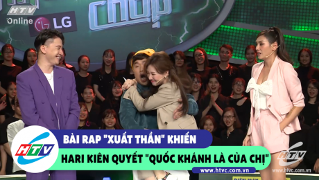 Xem Show CLIP HÀI Bài rap "xuất thần" khiến Hari kiên quyết "Quốc Khánh là của chị" HD Online.