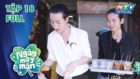 Xem Show TV SHOW Ngày May Mắn Tập 18 : Chị em Sò Lụa BB Trần - Hải Triều bán phá lấu rong giữa chợ HD Online.