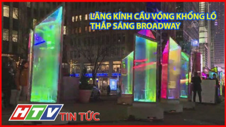 Xem Clip Lăng Kính Cầu Vồng Khổng Lồ Thắp Sáng Broadway HD Online.