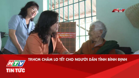 Xem Clip TP.HCM Chăm Lo Tết Cho Người Dân Tỉnh Bình Định HD Online.