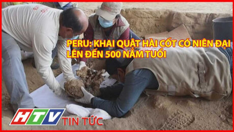 Xem Clip Peru: Khai Quật Hài Cốt Có Niên Đại Lên Đến 500 Năm Tuổi HD Online.