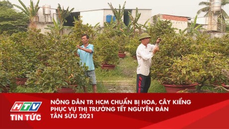 Xem Clip Nông Dân TP. HCM Chuẩn Bị Hoa, Cây Kiểng Phục Vụ Thị Trường Tết Nguyên Đán Tân Sửu 2021 HD Online.