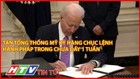 Xem Clip Tân Tổng Thống Mỹ Ký Hàng Chục Lệnh Hành Pháp Trong Chưa Đầy 1 Tuần HD Online.
