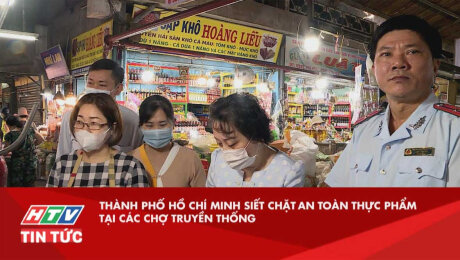 Xem Clip TP.HCM Siết Chặt An Toàn Thực Phẩm Tại Các Chợ Truyền Thống HD Online.