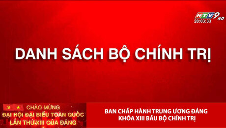 Ban Chấp hành trung ương Đảng khóa XIII bầu Bộ Chính trị