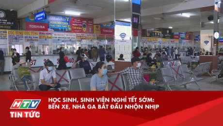 Xem Clip Học Sinh, Sinh Viên Nghỉ Tết Sớm: Bến Xe, Nhà Ga Bắt Đầu Nhộn Nhịp HD Online.