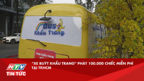 Xem Clip "Xe Buýt Khẩu Trang" Phát 100.000 Chiếc Miễn Phí Tại TP.HCM HD Online.