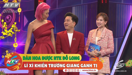 Xem Show CLIP HÀI Dàn hoa được NTK Đỗ Long lì xì khiến Trường Giang ganh tỵ HD Online.