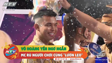 Xem Show CLIP HÀI Võ Hoàng Yến ngơ ngẩn, MC rủ người chơi "lươn lẹo" HD Online.