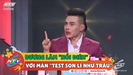 Xem Show CLIP HÀI  Lê Dương Bảo Lâm với màn "test son lì như trâu" HD Online.