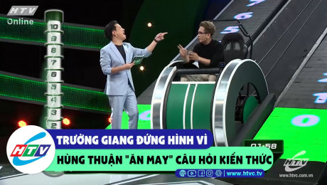 Xem Show CLIP HÀI Trường Giang đứng hình vì Hùng Thuận ăn may câu hỏi kiến thức HD Online.