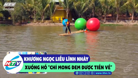 Xem Show CLIP HÀI Khương Ngọc liều lĩnh nhảy xuống hồ "chỉ mong đem được tiền về"  HD Online.