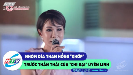 Xem Show CLIP HÀI Nhóm Đĩa than hồng "khớp" trước thần thái của "chị đại" Uyên Linh  HD Online.