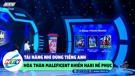 Xem Show CLIP HÀI Tài năng nhí dùng tiếng Anh hóa thân Maleficent khiến Hari nể phục HD Online.