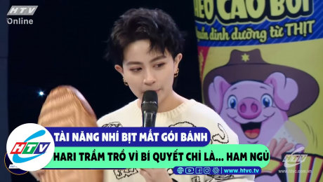 Xem Show CLIP HÀI Tài năng nhí bịt mắt gói bánh, Hari trầm trồ vì bí quyết chỉ là... ham ngủ HD Online.